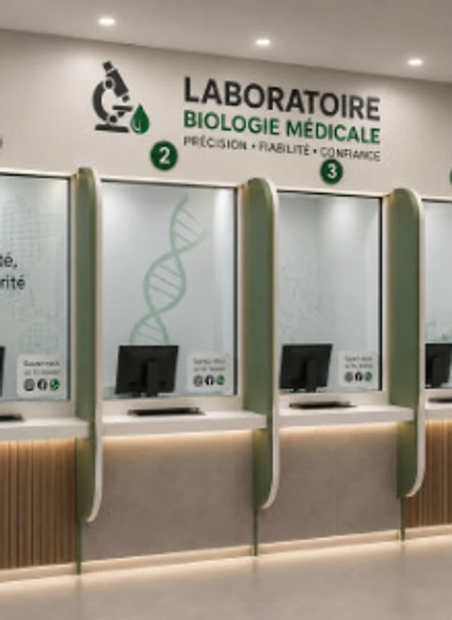 Aménagement d'un laboratoire de biologie médicale